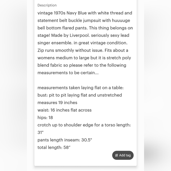 1970s jumpsuit - Picture 8 of 8